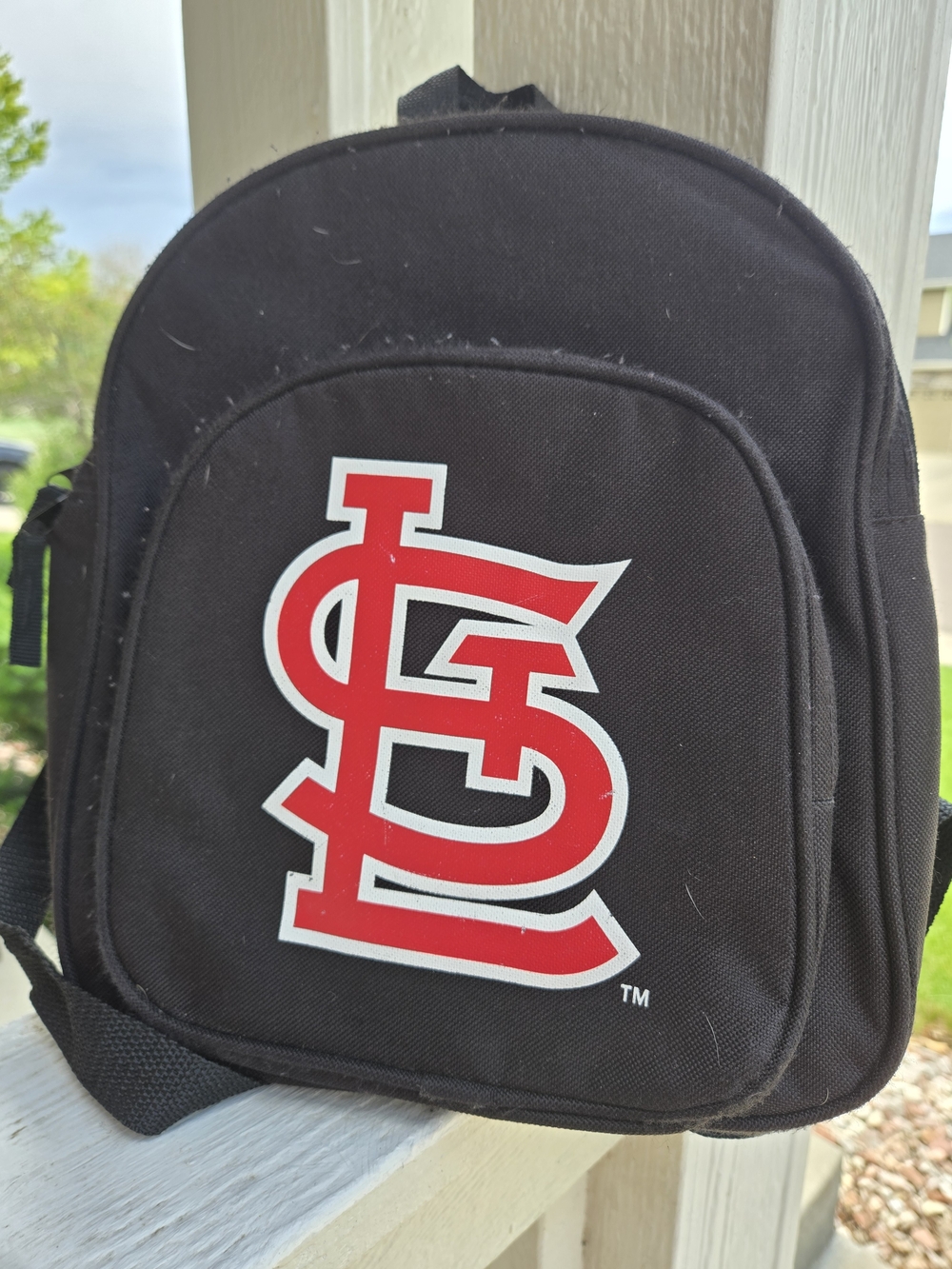 St. Louis Cardinals Backpack with Red Logo Accent